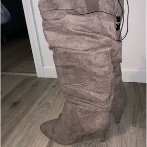 Worthington Women's Knee High Memory Foam Truffle Boot